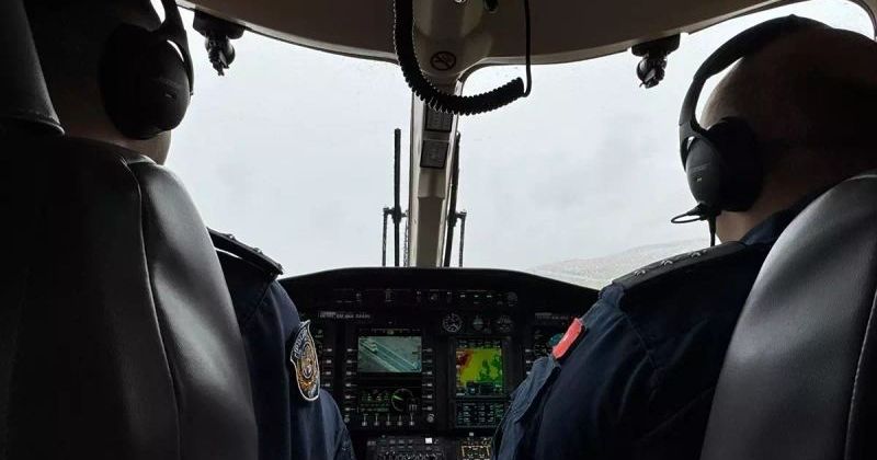 Ankara'da Bayram Trafiği Polis Helikopterleri ile Havadan Denetlendi
