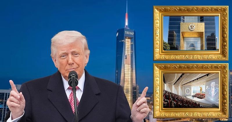 Trump'ın Yapay Zekâ Tasarımı Başkanlık Kütüphanesi Sosyal Medyada Eleştirildi