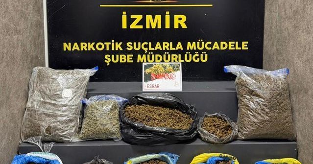 Buca'da 16,5 Kilogram Uyuşturucuya El Konuldu, 1 Kişi Tutuklandı