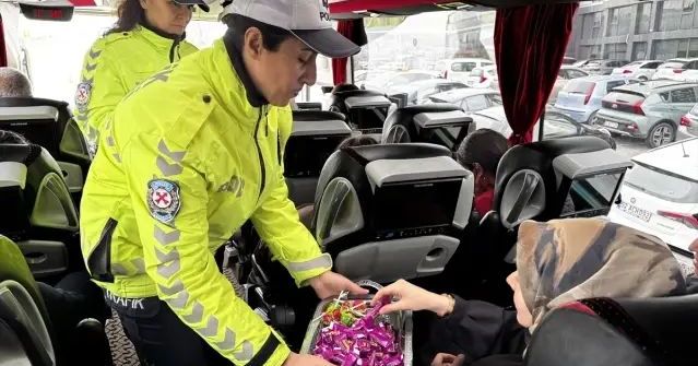Ordu'da Ramazan Bayramı Öncesi Dron Destekli Trafik Denetimi Yapıldı