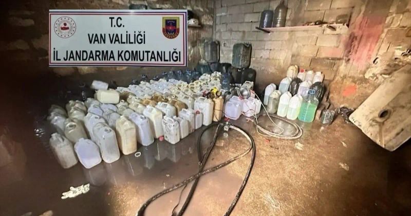 Van Edremit'te 531 Litre Kaçak Akaryakıt Ele Geçirildi