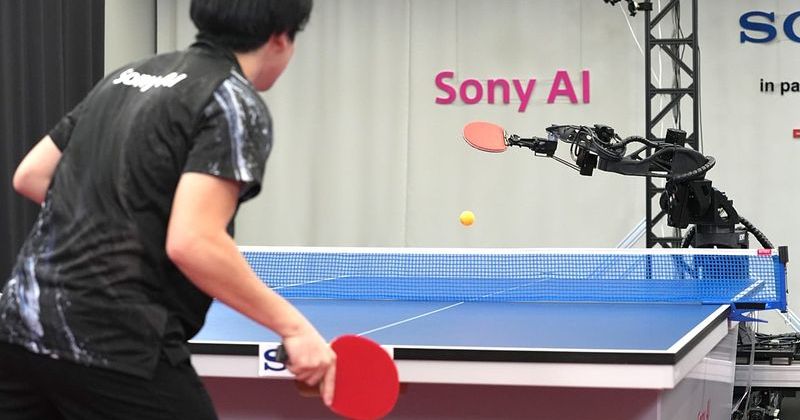 Sony'nin Yapay Zekalı Robotu Ace, Masa Tenisi Profesyonellerini Geride Bıraktı