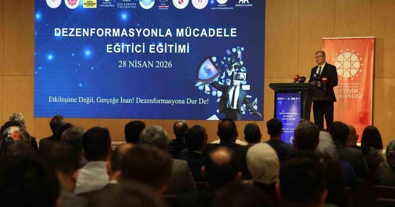 Konya'da Kamu Personeline Dezenformasyonla Mücadele Eğitimi Başladı