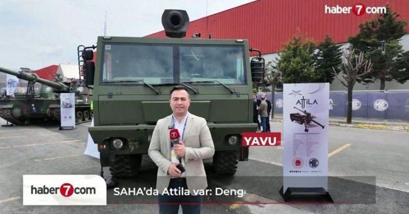 MKE'nin Yeni Nesil Obüs Sistemi Attila SAHA 2026'da İlk Kez Sergilendi