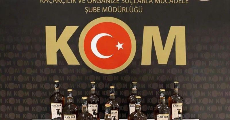 Bayburt'ta Sahte Alkol Operasyonunda 10 Litre Kaçak Alkol Ele Geçirildi