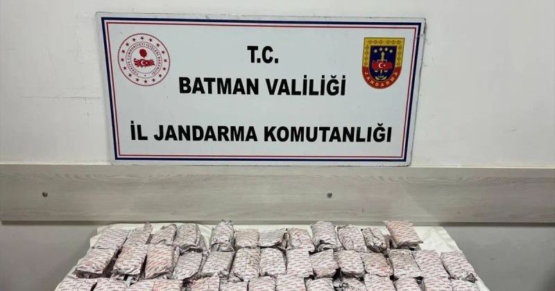 Hasankeyf'te Kaçakçılık Operasyonunda 61 Kişi Gözaltına Alındı