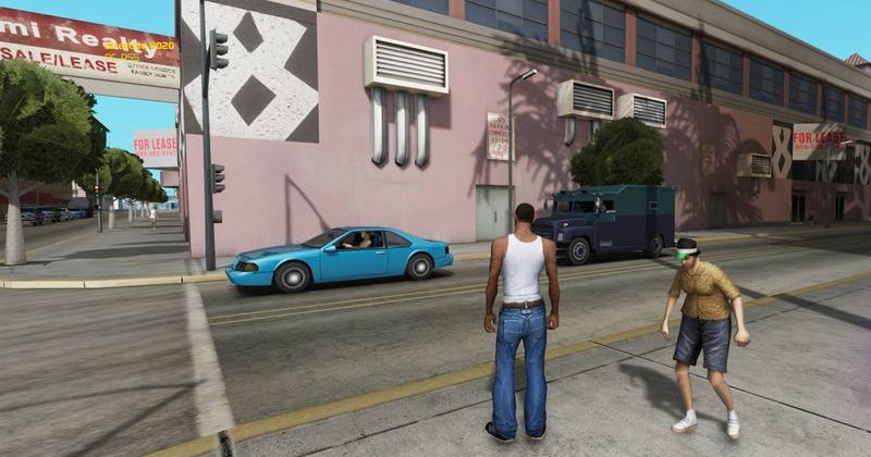 GTA San Andreas, Proper Shaders Moduyla Grafik Devrimi Yaşıyor