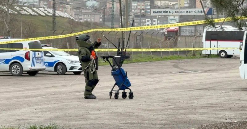 Karabük'te Sahipsiz Valiz Alarmı Polis ve Bomba İmha Ekiplerini Harekete Geçirdi