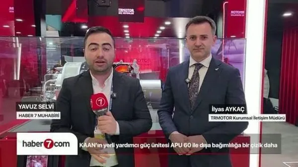 Milli Muharip Uçak KAAN için APU 60 Sistemi SAHA Expo 2026'da Sergilendi