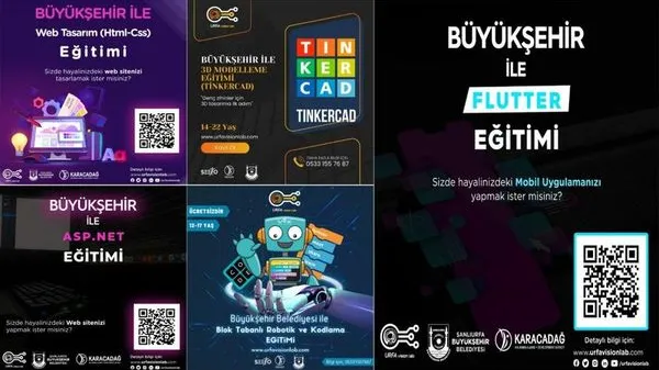 Şanlıurfa Büyükşehir, Gençlere Yazılım ve Teknoloji Eğitimleri Sunuyor