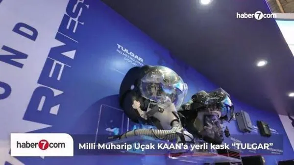ASELSAN'ın TULGAR Kaskı, KAAN Pilotları İçin SAHA 2026'da Tanıtıldı