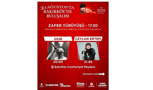 Büyük Zafer Bakırköy'de kutlanacak