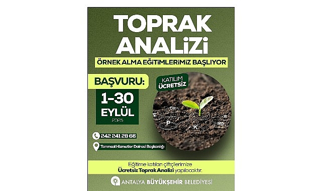 Büyükşehir'den üreticiyi eğitim desteği