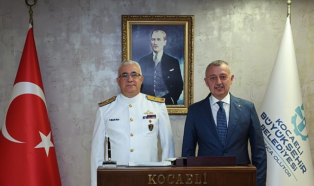 Garnizon Komutanı'ndan Başkan Büyükakın'a iadei ziyaret