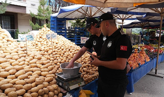 Keçiören'de semt pazarlarına sıkı denetim