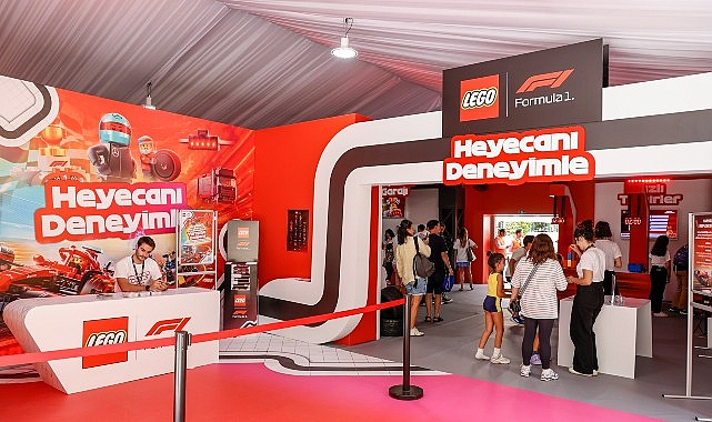 LEGO® Türkiye ile Formula 1® Yarış Heyecanı İstanbul'a geldi!