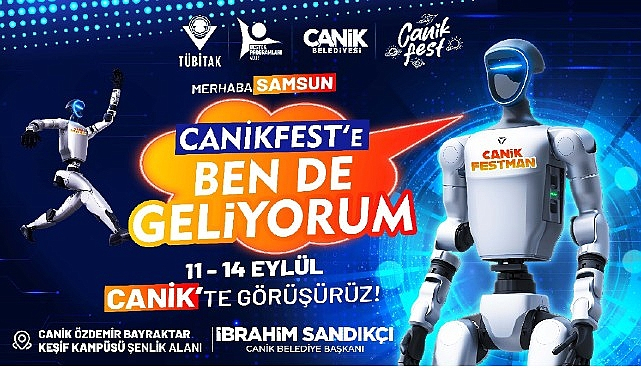İnsansı Robot Canik'te Sahne Alacak: Canik'ten Bir İlk Daha