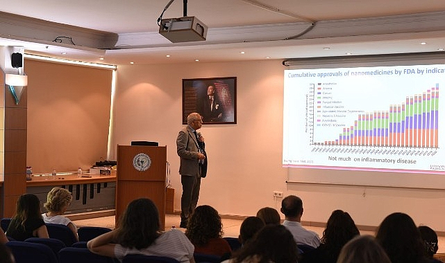 EÜ' de “Nanoteknoloji ve İlaç Taşıyıcı Sistemlerde Yenilikler Sempozyumu