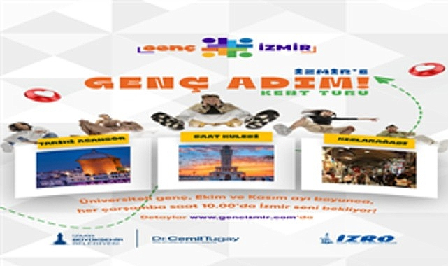 Üniversiteliler İzmir'i “Genç Adım