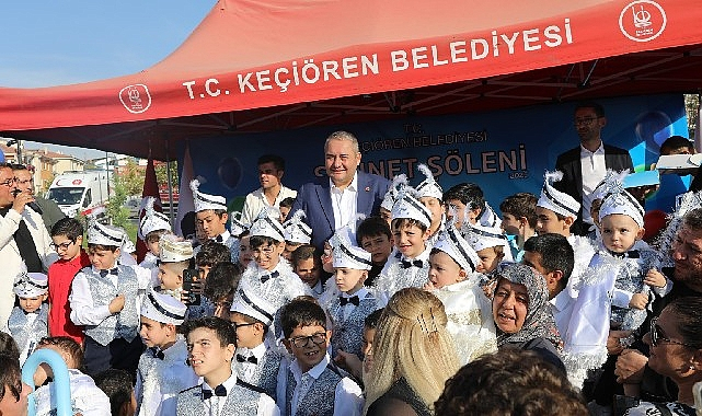 Keçiören'de sünnet şöleni coşkusu