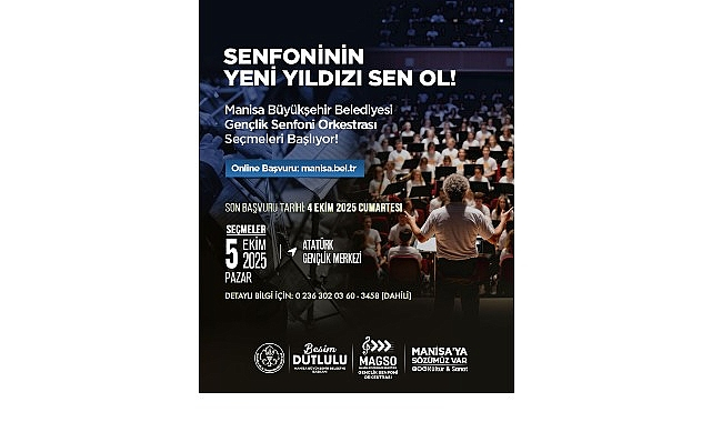 Gençlik Senfoni Orkestrası'nda Sen de Yerini Al