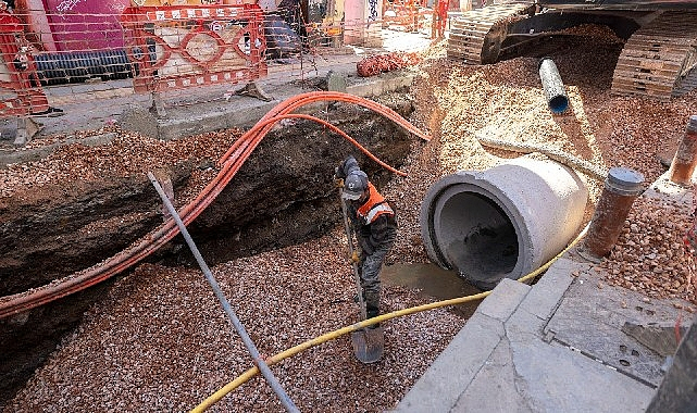 İZSU'dan Alsancak'a 250 milyon liralık altyapı yatırımı