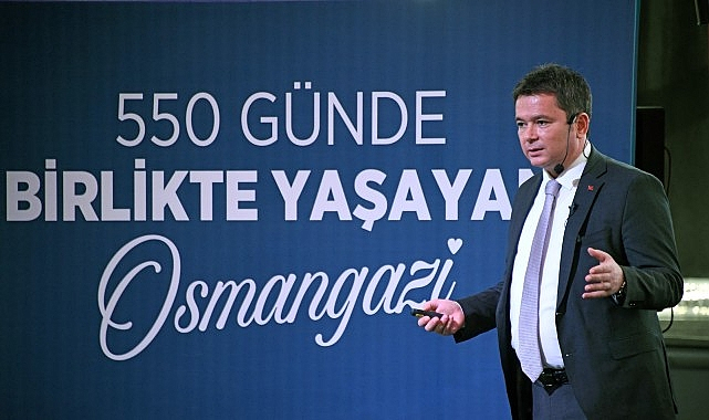 Başkan Aydın Osmangazi'nin 550 Günlük Karnesini Açıkladı