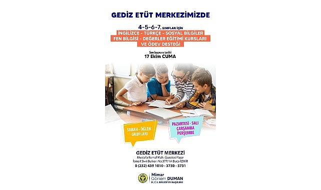 Buca'da Tüm Çocuklara Eşit Eğitim İmkanı Sağlanıyor