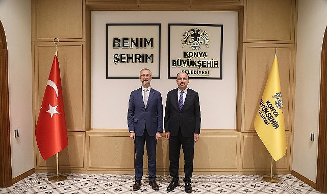 Ukrayna'nın Ankara Büyükelçisi Dzheliaov, Başkan Altay'ı Ziyaret Etti