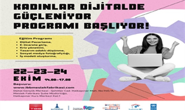 İzmir'de Kadınlar Dijital Dünyada Güçleniyor