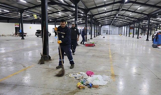 Kartepe'de Her Pazar Sonrası Hijyen Seferberliği