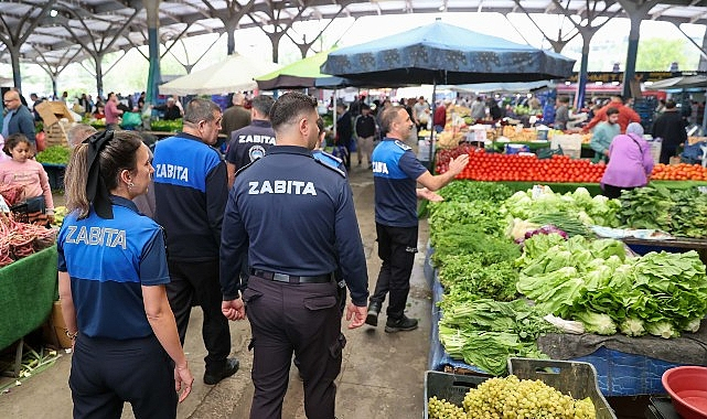 Buca Belediyesi Semt Pazarlarında Yoğun Denetimlere Devam Ediyor