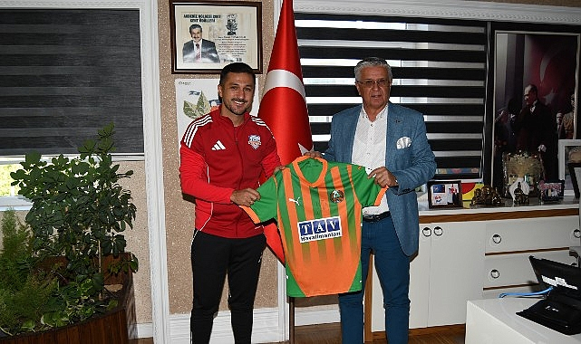Kemer Belediye Merkez Spor Yönetiminden Başkan Topaloğlu'na Anlamlı Ziyaret