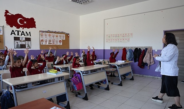 Bayraklı Belediyesinden miniklere hijyen eğitimi - Dünya El yıkama günü'nde öğrencilere sağlık dersi