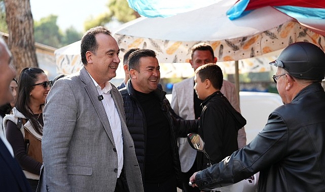 Başkan Dutlulu Kırkağaç'ta Sıcak Asfalt Çalışmalarını İnceledi