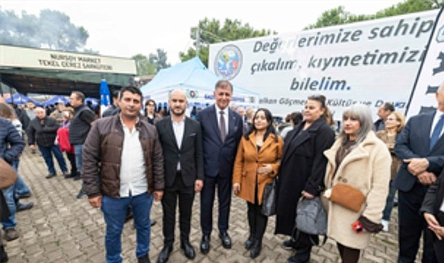 Başkan Tugay 12. Balkan Şenliği'nin açılışını yaptı