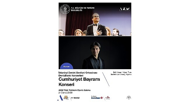 İstanbul Devlet Senfoni Orkestrası DenizBank Konserleri'nde Bu Hafta Cumhuriyet Bayramı Coşkusu
