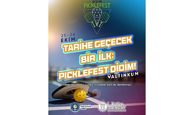 Didim’de Bir İlk: PickleFest Spor ve Eğlenceyi Bir Araya Getiriyor