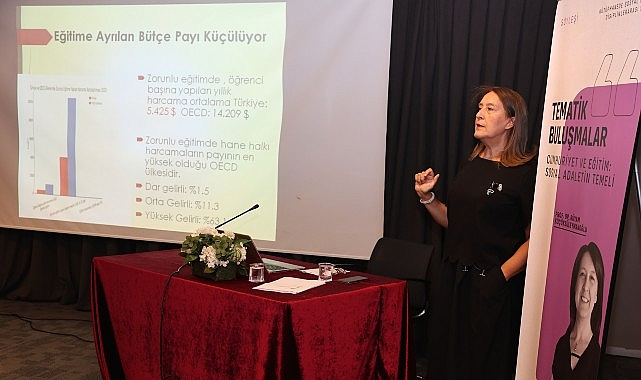 Nilüfer'de Cumhuriyet, Eğitim ve Sosyal Adalet Üzerine Söyleşi Yapıldı