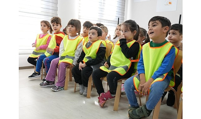 Osmangazi Kreşlerinde Miniklere İş Güvenliği Eğitimi Verildi