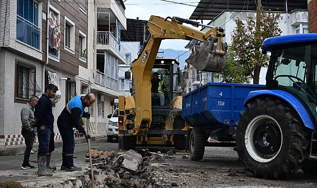 Barbaros Mahallesi’nde Altyapı Çalışmaları Tamamlanıyor