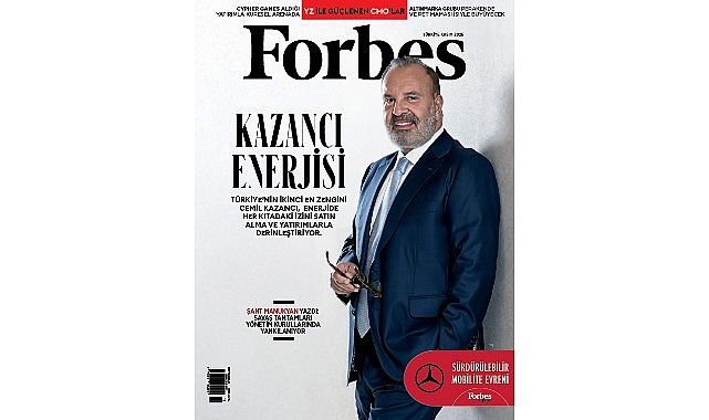 Cemil Kazancı, Enerji Sektöründe Türkiye Dışında Büyüyerek Forbes Türkiye Kapağında