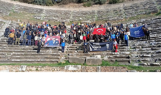 Başkan Çerçioğlu, Ata'ya Saygı Doğa Yürüyüşü Etkinliği Düzenledi