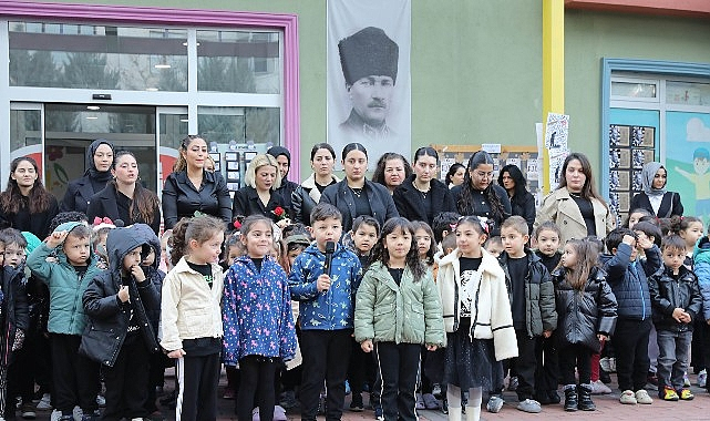 Keçiörenli Çocuklar 10 Kasım’da Atatürk’ü Sevgi ve Saygıyla Andı